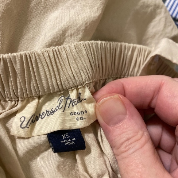 Universal Thread Smocked Midi Dress – Beige – Size XS - Picture 4 of 6